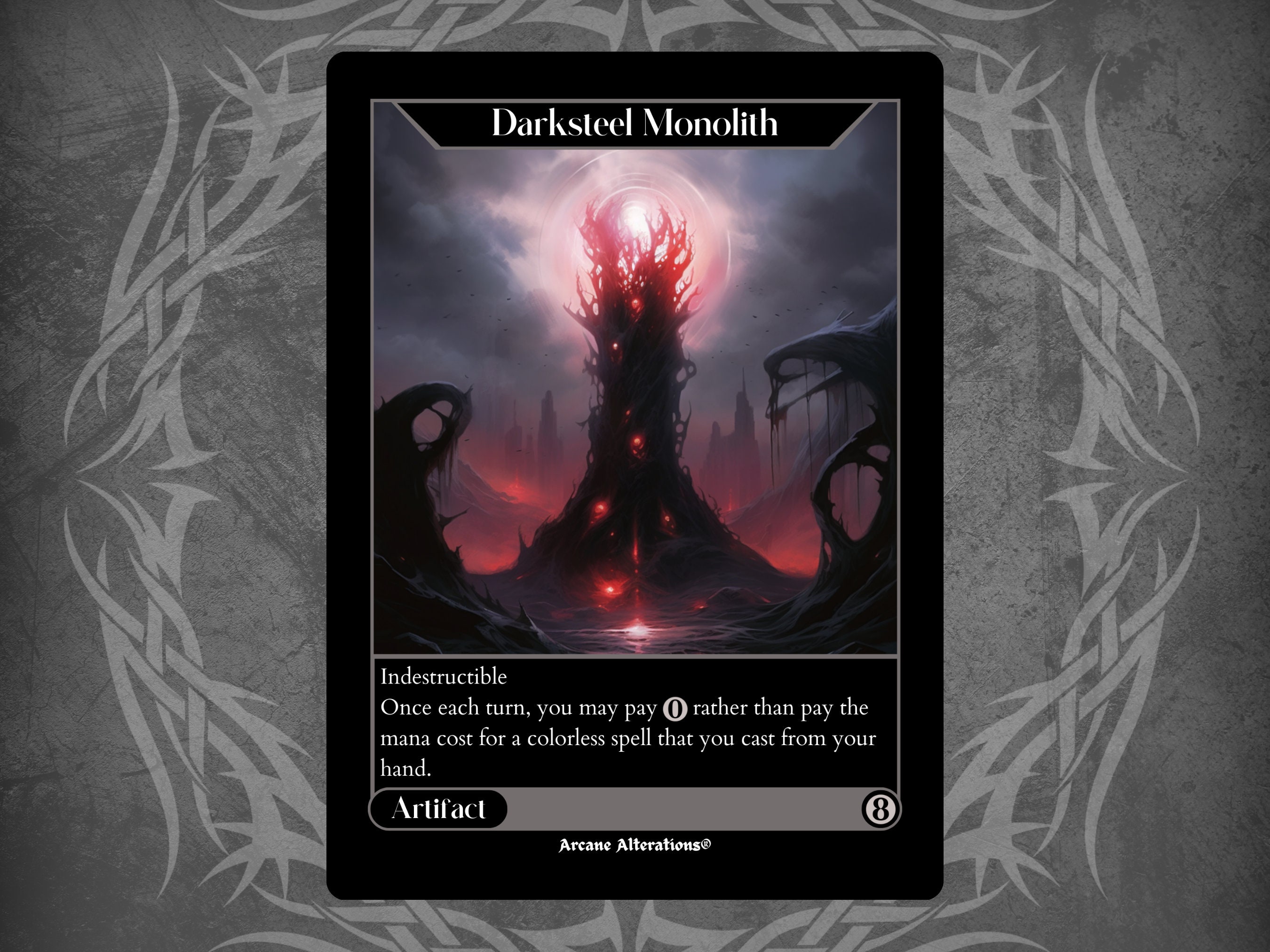 ダークスティールのモノリス/Darksteel Monolith ダークスティールのモノリス MTG - Commander Masters #743