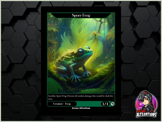 MTGプレイマット　Spore Frog Family MTGプレイマット Spore Frog Family spore-frog-31996.jpg