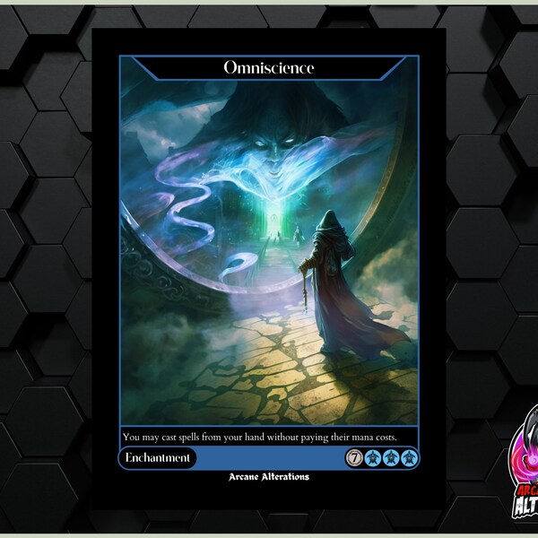 Omniscience - Full Art Custom Card