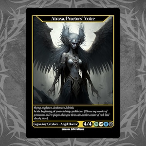 Atraxa, Praetor's Voyage - Full Art Custom Card