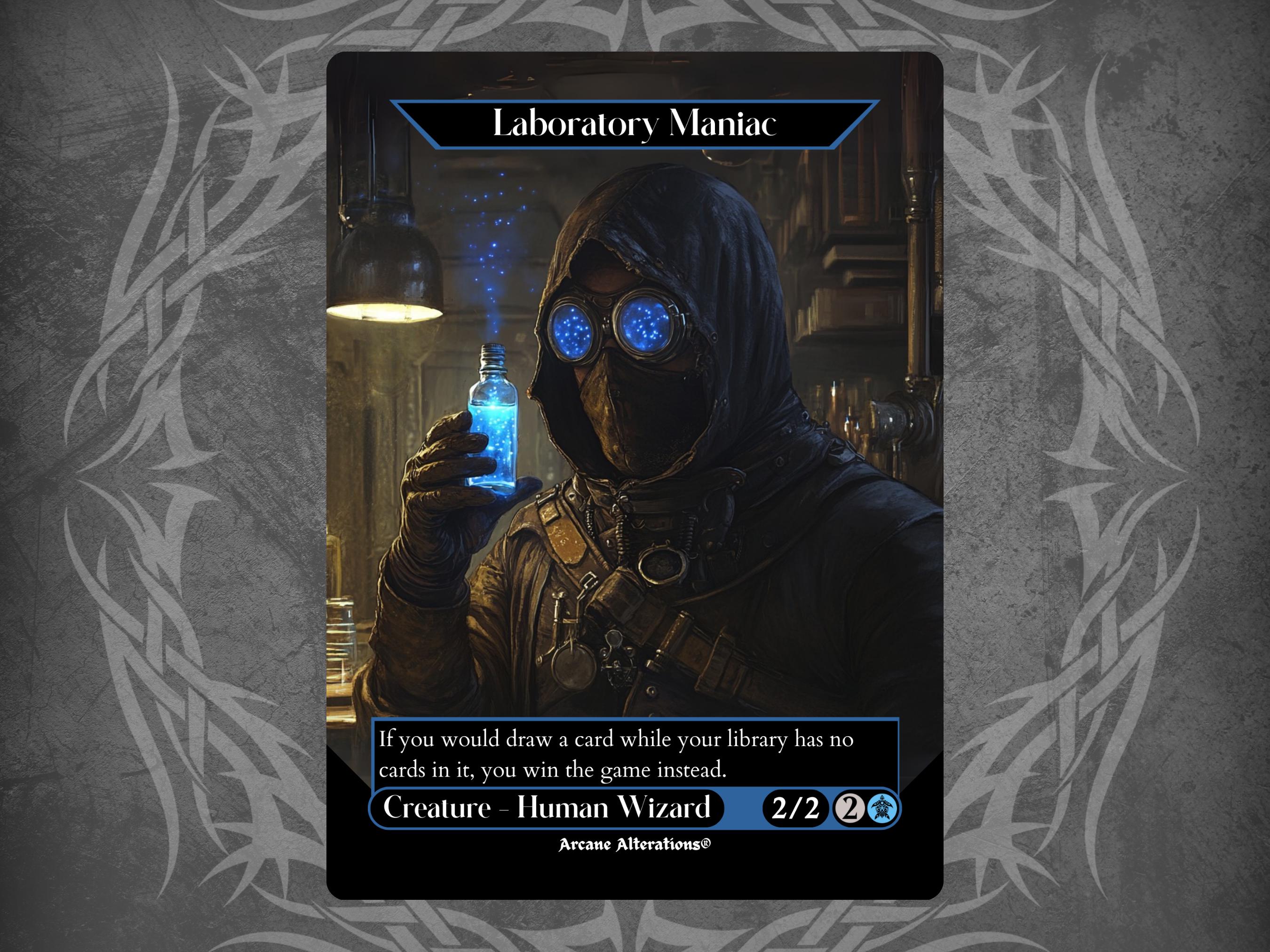 Laboratory Maniac - Proxy Full Art Custom Card - Etsy