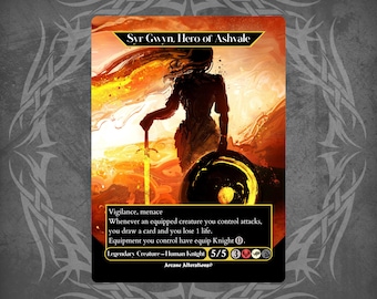 mtg syr gwyn commander deck Gwyn, Hero of Ashvale a playmat also makes an excellent oversize mousepad for home or office. MTG Magic the Gathering Commander