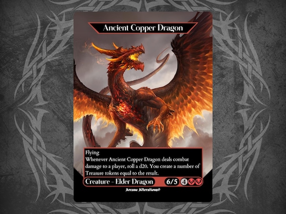 ancient dragon mtg cards Flying.Whenever Ancient Silver Dragon deals combat damage to a player Ancient Brass Dragon