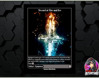 Rite of Flame | Proxy Card - Etsy