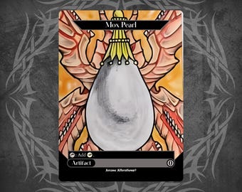 Mox Pearl MTG Playmat: Magic the Gathering, Power Nine