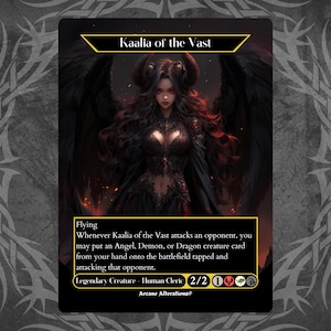 Kaalia of the Vast - Proxy Full Art Custom Card