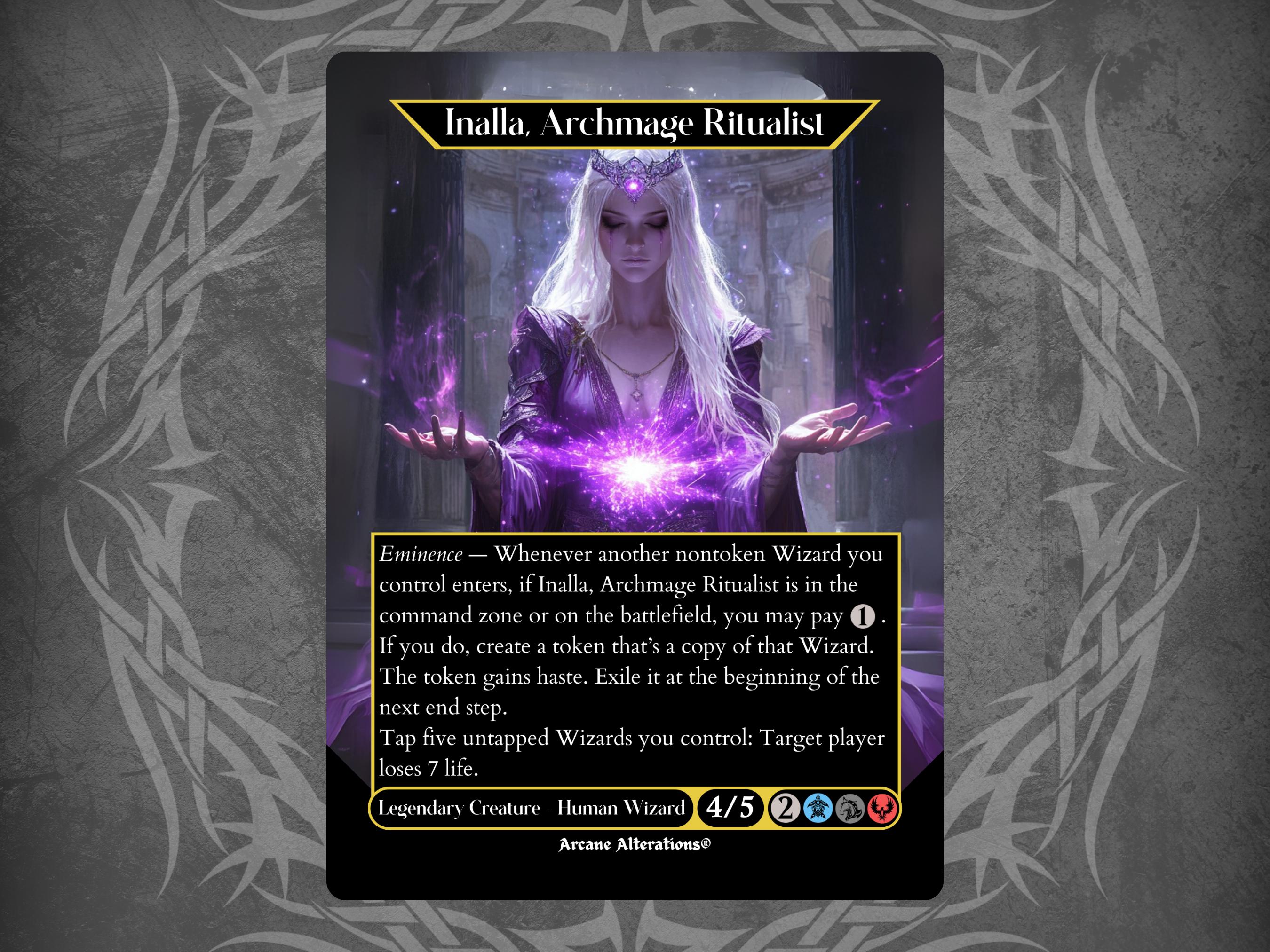 inalla mtg final fantasy Kuja, Mage Manufacturer main image 0