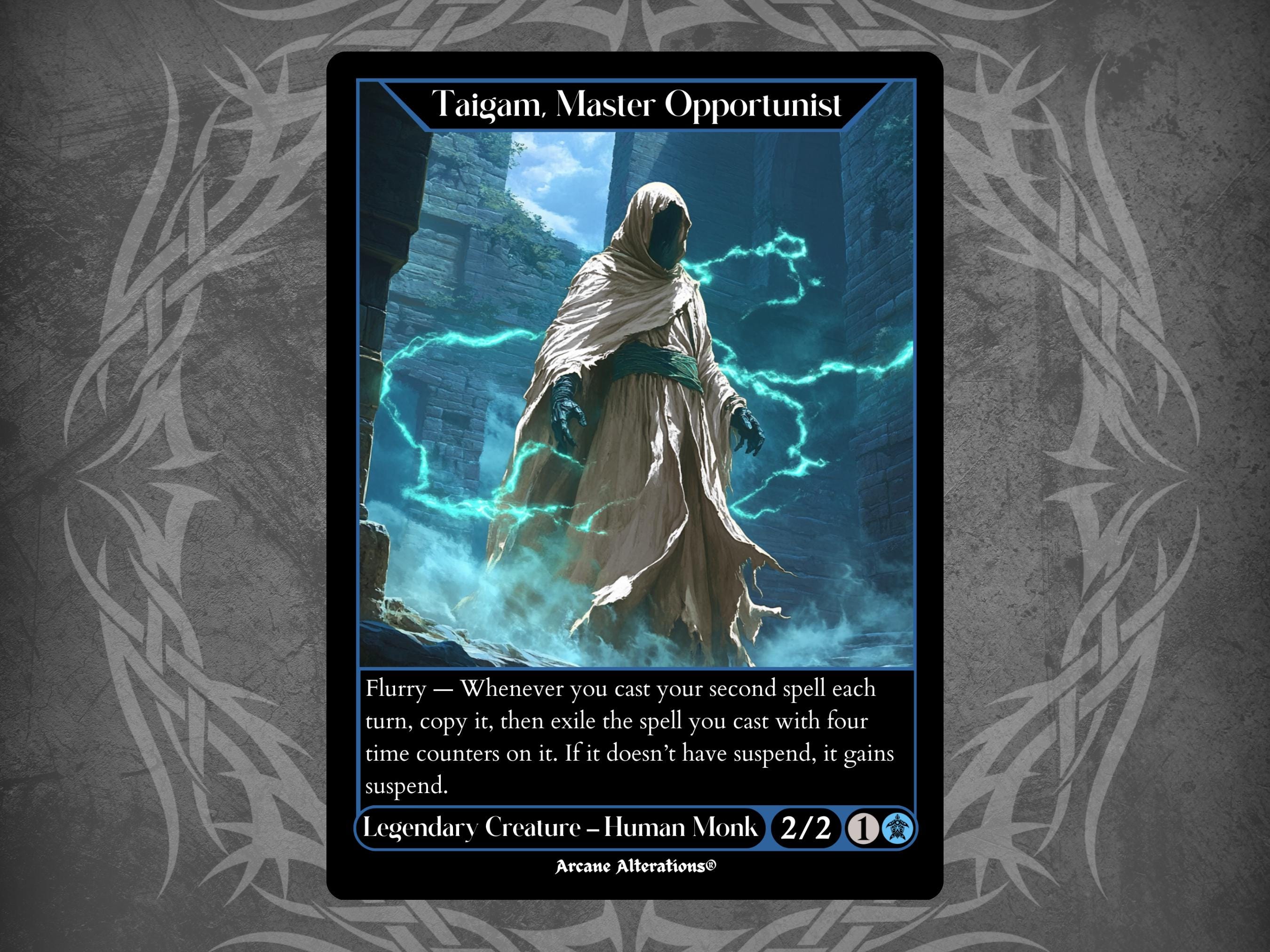 Taigam, Master Opportunist - Proxy Full Art Custom Card - Etsy