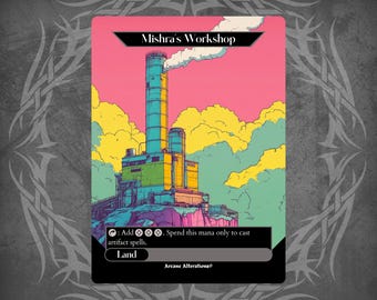 Mishra's Workshop | Proxy Card - Etsy