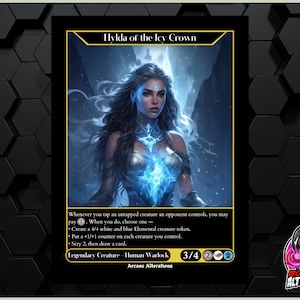 Hyldra of the Icy Crown - Full Art Custom Card