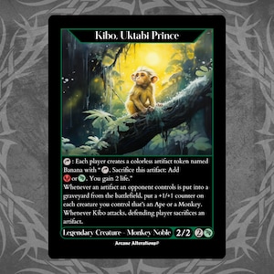 Kibo, Uktabi Prinz - Full Art Custom Karte