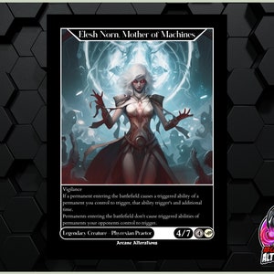 Elesh Norn, Mother of Machines - Full Art Custom Card