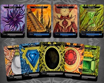 Power 9 Bundle Full Art - Proxy Full Art Carta personalizzata
