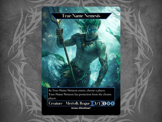 True-name Nemesis - Proxy Full Art Custom Card - Etsy