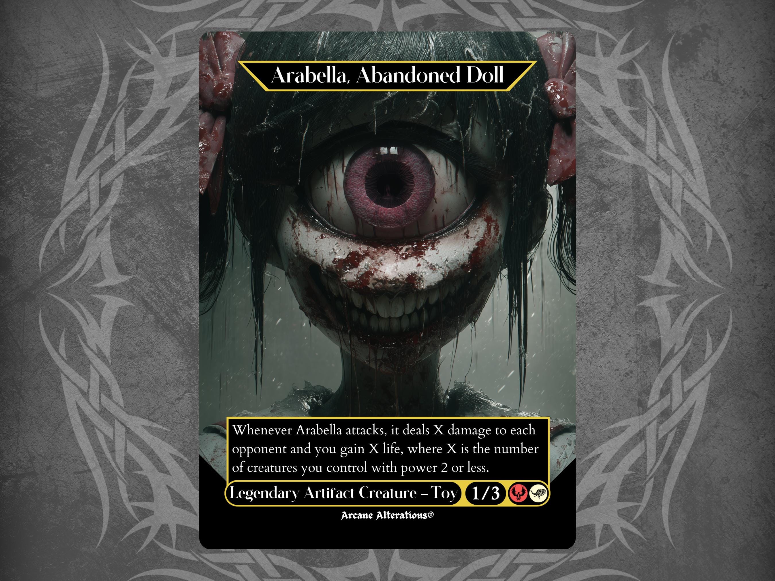 [MTG]Arabella, Abandoned Doll アーティストプルーフ MTG]Arabella, Abandoned Doll アーティストプルーフ Arabella