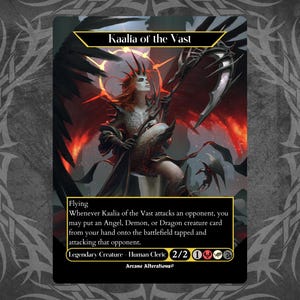 Kaalia of the Vast - Proxy Full Art Custom Card