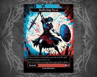 Deflecting Swat - Avatar - MTG Holo Foil Proxy Card for Casual