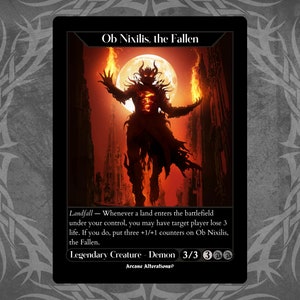 Ob Nixilis, the Adversary (Showcase) | Streets of New