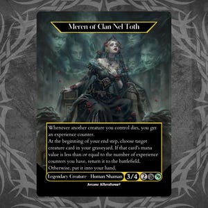 Meren do Clã Nel Toth - Carta personalizada Proxy Full Art