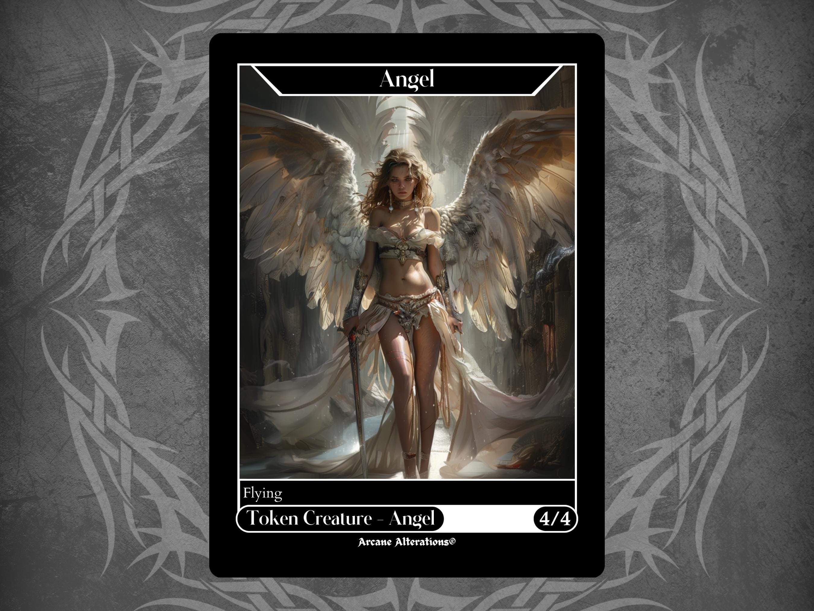 Angel Token - Full Art Custom Card - Etsy