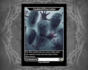 anointed procession mtg card Anointed Procession Print