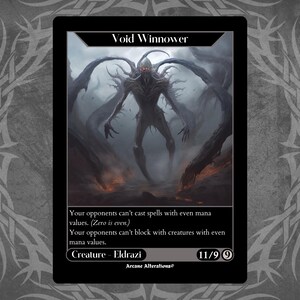 Nether Void (custom Card Alternate Art) - Etsy