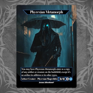 Phyrexian Metamorph - Proxy Full Art Custom Card