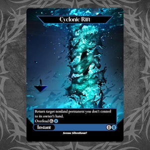 Faille cyclonique - Carte personnalisée proxy proxy