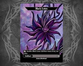 ブラックロータス、マジック：ザ・ギャザリング、MTG - クロスステッチ