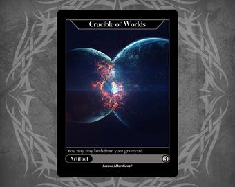 Crucible of Worlds Alternate Art - Etsy