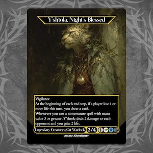 Y&#39;shtola, Night&#39;s Blessed - Proxy Full Art Custom Card