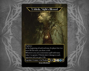 Y'shtola, Night's Blessed - Proxy Full Art Custom Card