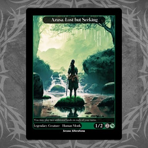Azusa, Lost but Seeking - Full Art Custom Karte