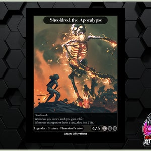 MTG 改変アートカード 黙示録のシェオルドレッド - Etsy 日本 MTG 改変アートカード 黙示録のシェオルドレッド - Etsy 日本