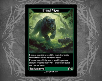 Primal Vigor - Full Art Custom Card