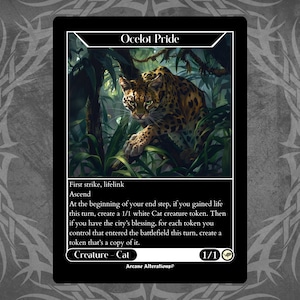 Ocelot Pride - Carte personnalisée entièrement illustrée