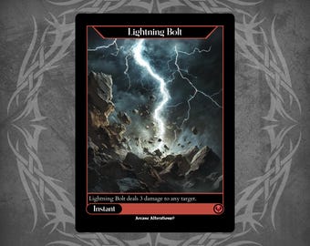 稲妻/Lightning Bolt 英語 SecretLair Showdown Lightning Bolt • Secret Lair Showdown (SLP) #21