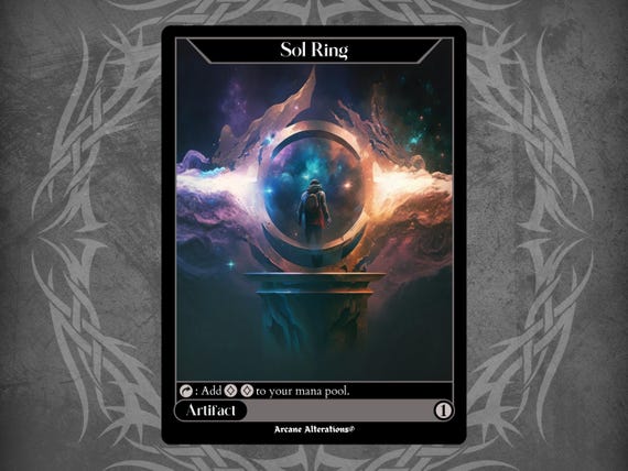 mtg cards like sol ring Test Print - Kaladesh Invention