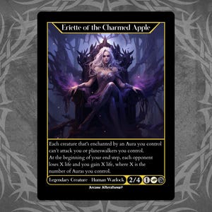 Eriette of the Charmed Apple - Full Art Custom Card