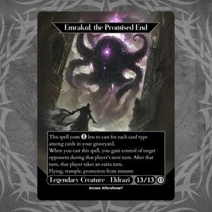 Emrakul, la fine promessa - Proxy Full Art Custom Card