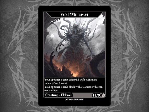 Void Winnower - Full Art Custom Card - Etsy