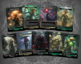 mom mtg commander decks MTG Commander Deck EDH Deck The Mycotyrant 100 Magic Cards Custom Deck  Fungus Graveyard Descend The Lost Caverns of Ixalan main image 1