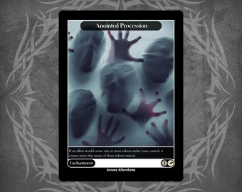 Anointed Procession - Full Art Custom Card