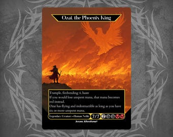 Ozai, the Phoenix King & Fire Lord Ozai | Proxy Cards — choose One