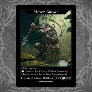 Marrow Gnawer - Full Art Custom Card