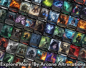 Argothian Enchantress - Proxy Full Art Custom Card - Etsy