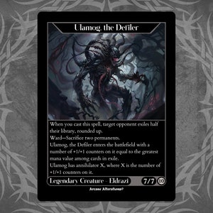 Ulamog, the Defiler - Full Art Custom Card
