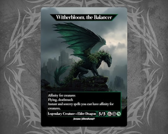 Witherbloom, the Balancer - Proxy Full Art Custom Card