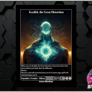 Kozilek, The Great Distortion - Full Art Custom Card