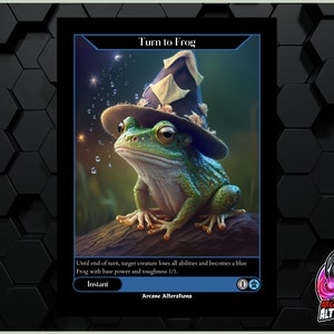 Turn to Frog - Full Art Custom Card